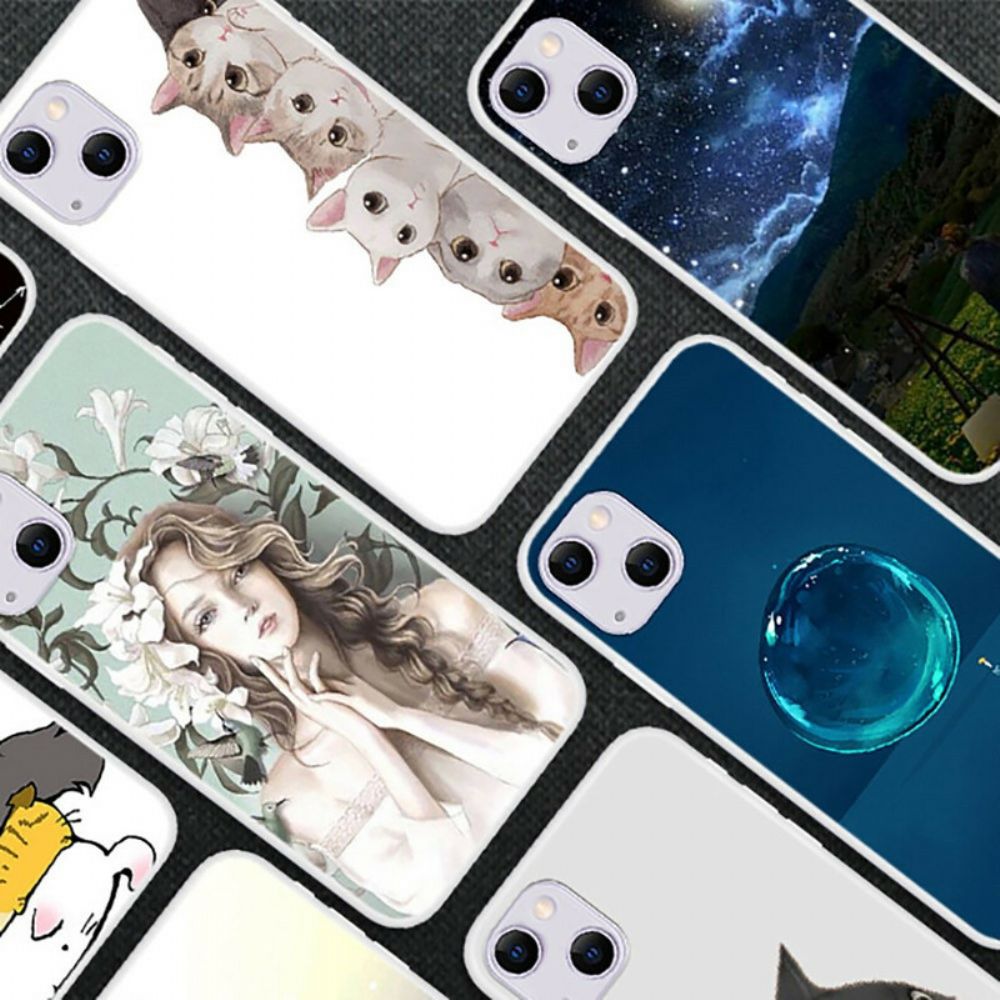 Hoesje voor iPhone 13 Mini Waterdruppel