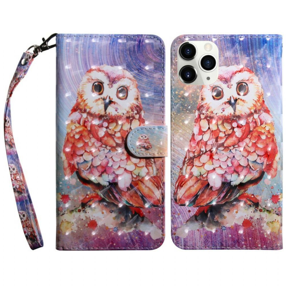 Leren Hoesje voor iPhone 13 Mini Lichtvlek Germain De Uil