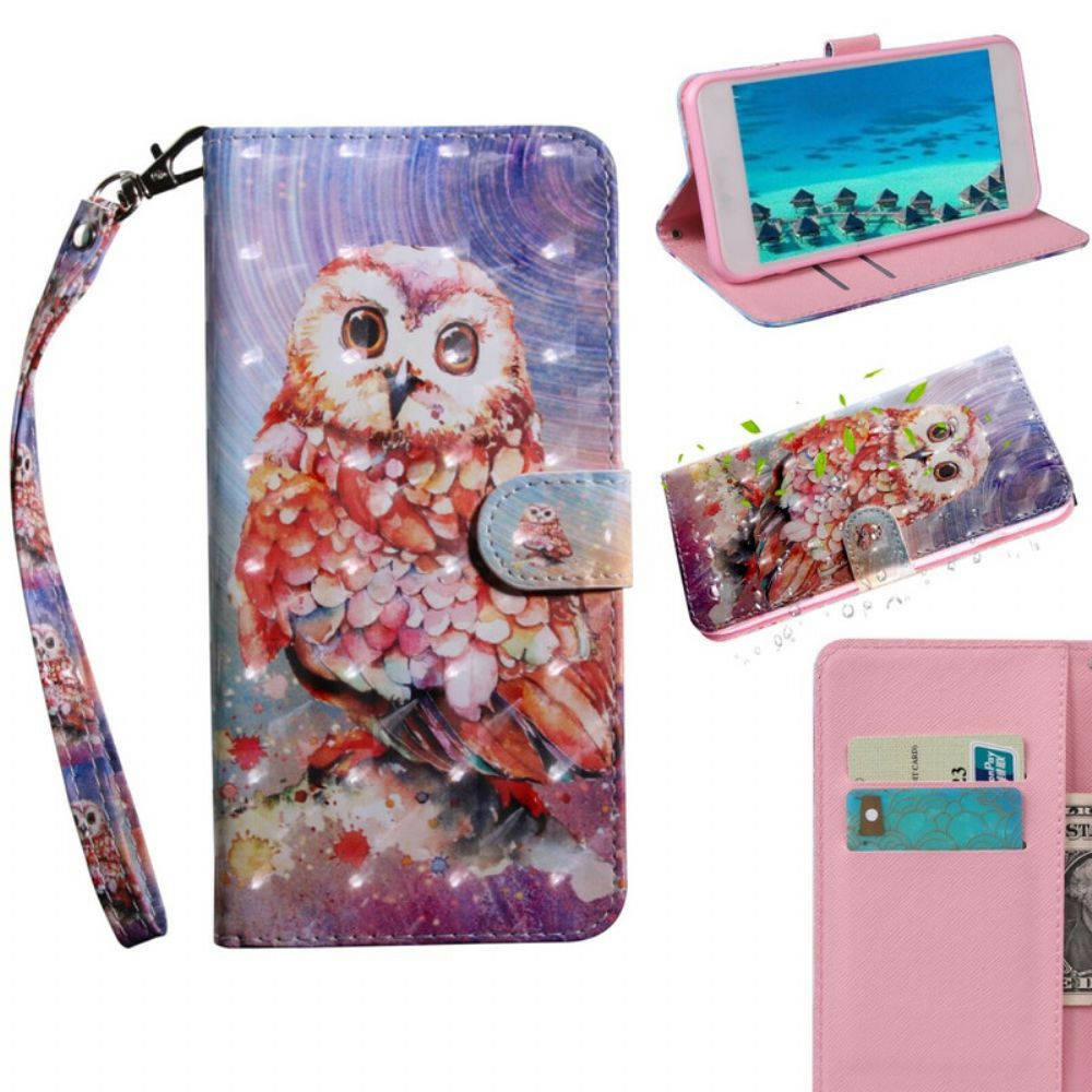 Leren Hoesje voor iPhone 13 Mini Lichtvlek Germain De Uil