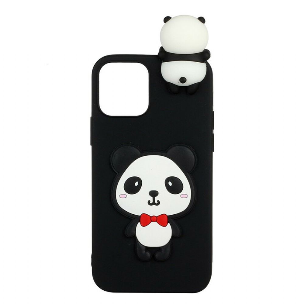 Telefoonhoesje voor iPhone 13 Mini De 3d-panda