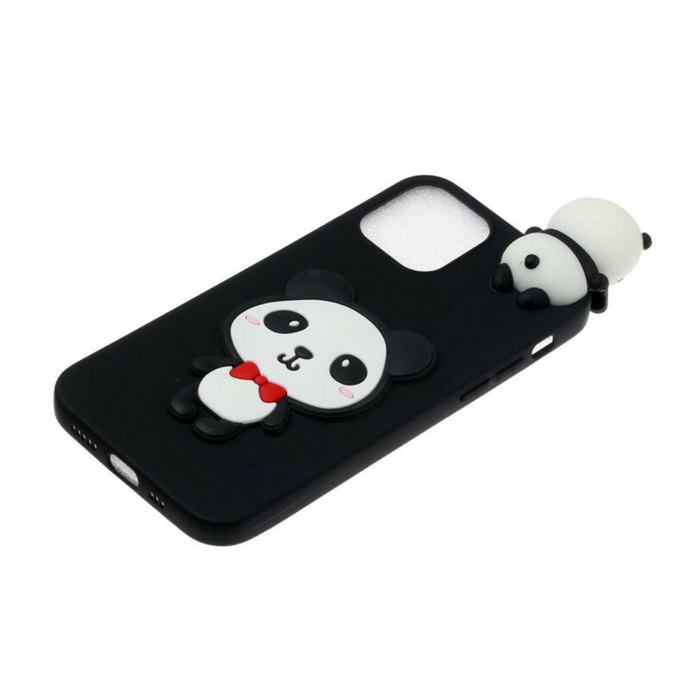 Telefoonhoesje voor iPhone 13 Mini De 3d-panda