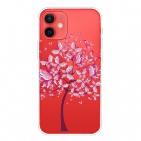 Telefoonhoesje voor iPhone 13 Mini Roze Boom Top