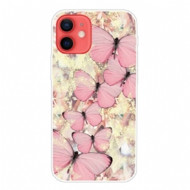 Telefoonhoesje voor iPhone 13 Mini Vlinders Vlinders