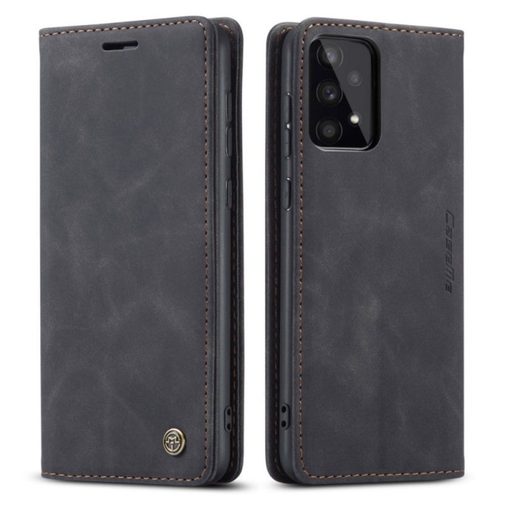 Bescherming Hoesje voor Samsung Galaxy A33 5G Folio-hoesje Caseme Kunstleer