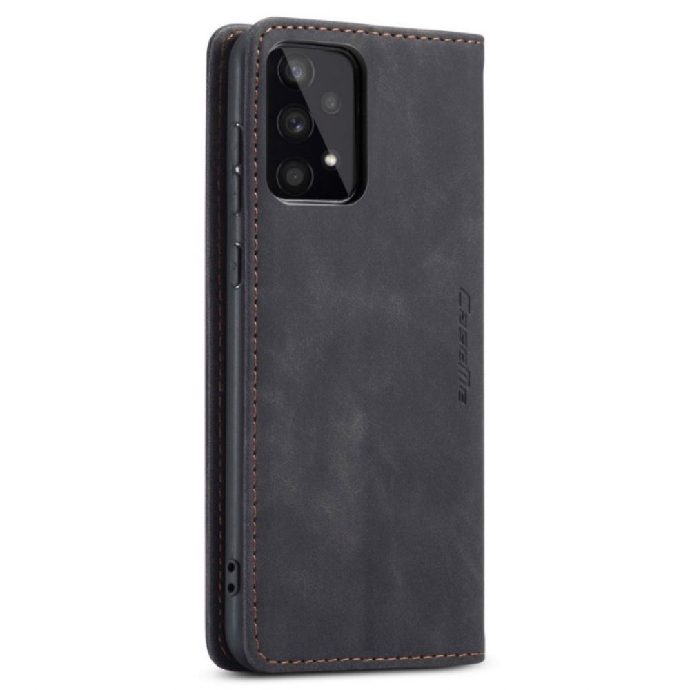 Bescherming Hoesje voor Samsung Galaxy A33 5G Folio-hoesje Caseme Kunstleer