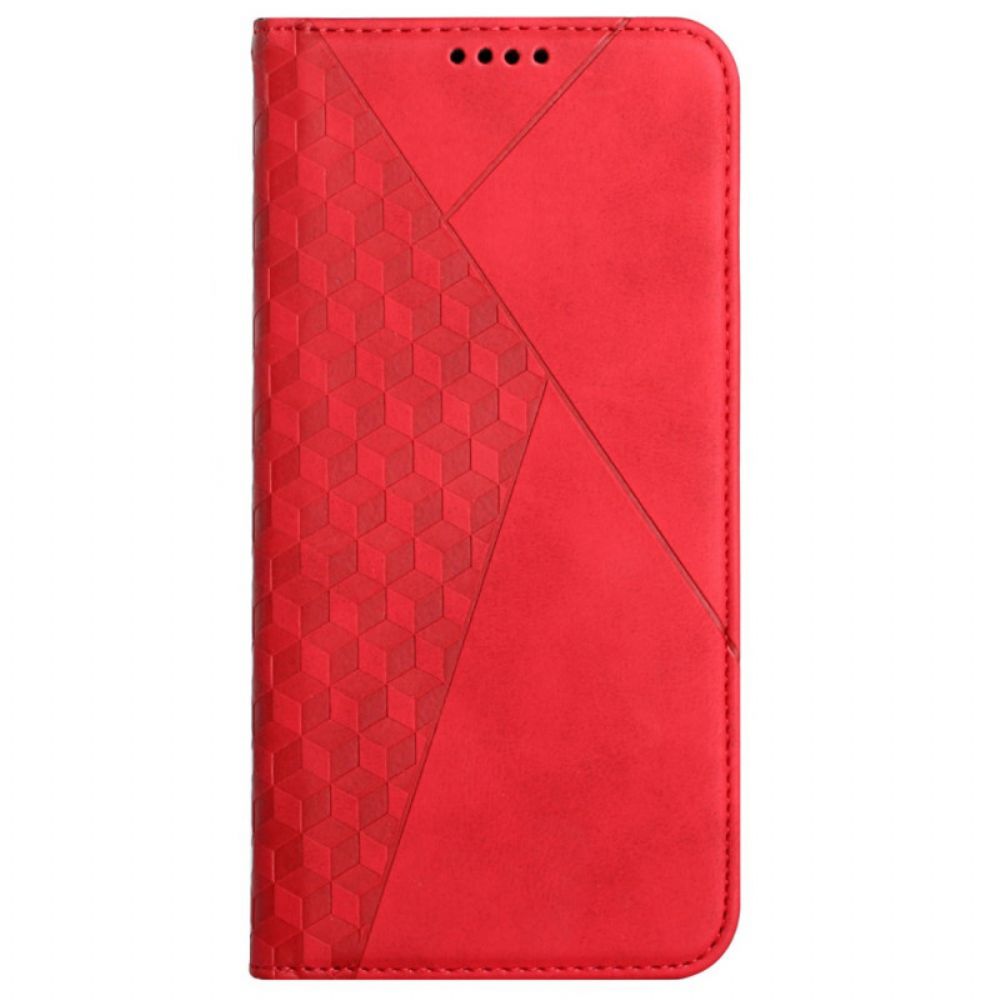 Bescherming Hoesje voor Samsung Galaxy A33 5G Folio-hoesje Leerstijl 3d-patroon