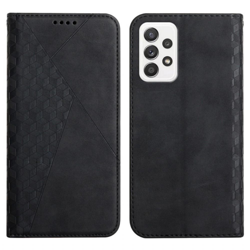 Bescherming Hoesje voor Samsung Galaxy A33 5G Folio-hoesje Leerstijl 3d-patroon