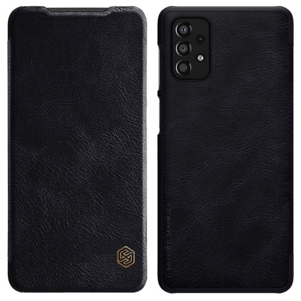 Bescherming Hoesje voor Samsung Galaxy A33 5G Folio-hoesje Nillkin Qin-serie