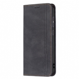 Bescherming Hoesje voor Samsung Galaxy A33 5G Folio-hoesje Rfid Couture Binfen-kleur