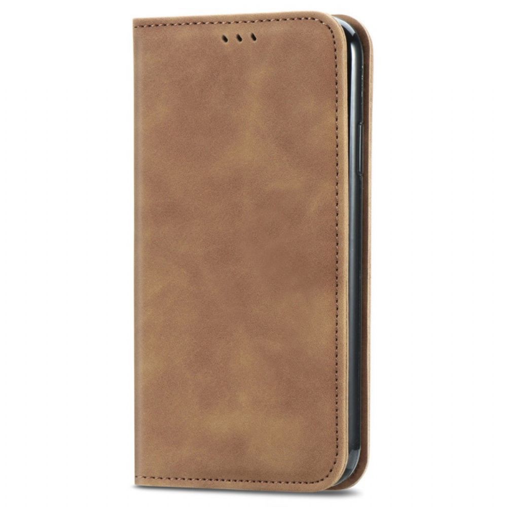 Bescherming Hoesje voor Samsung Galaxy A33 5G Folio-hoesje Skin-touch