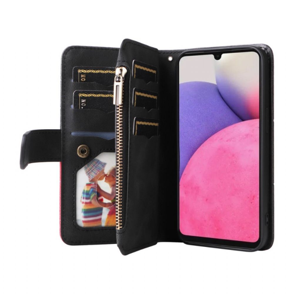 Flip Case voor Samsung Galaxy A33 5G Tweekleurig