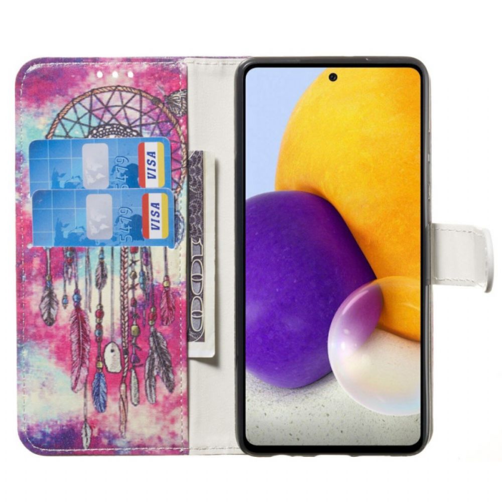 Folio-hoesje voor Samsung Galaxy A33 5G De Dromenvangerstijl