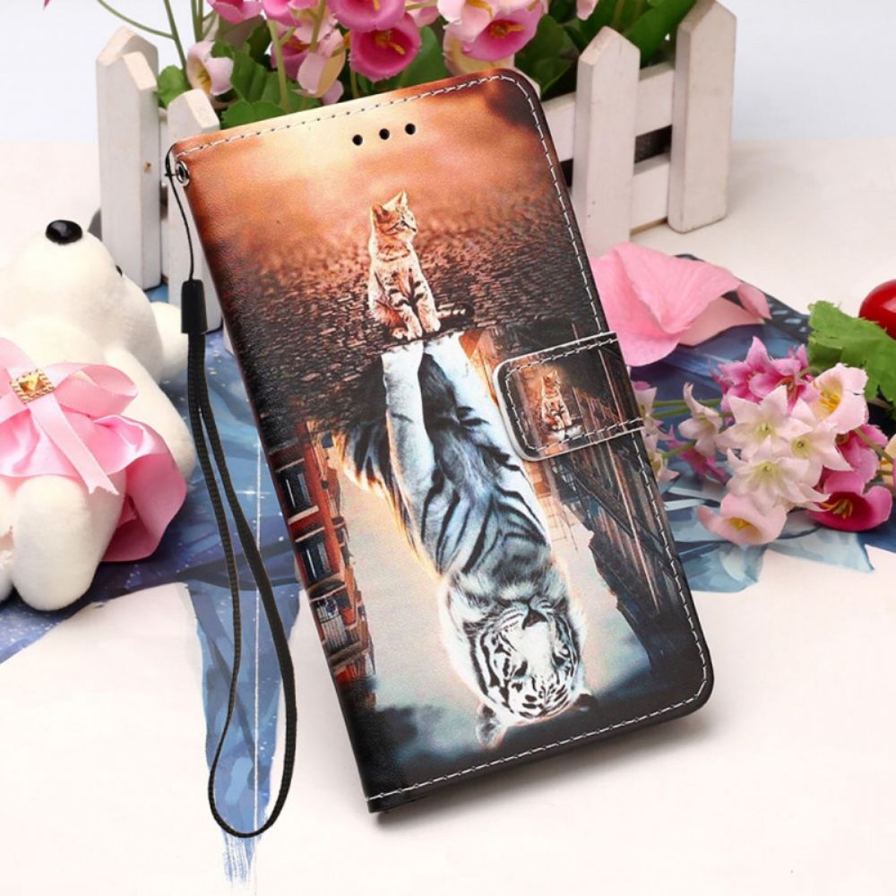 Folio-hoesje voor Samsung Galaxy A33 5G Katje