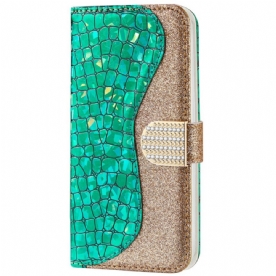 Folio-hoesje voor Samsung Galaxy A33 5G Krok Diamanten