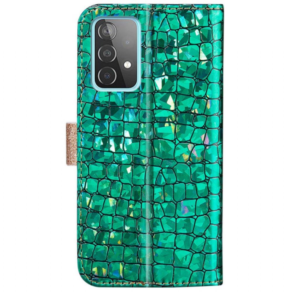 Folio-hoesje voor Samsung Galaxy A33 5G Krok Diamanten