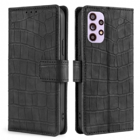 Folio-hoesje voor Samsung Galaxy A33 5G Krokodil