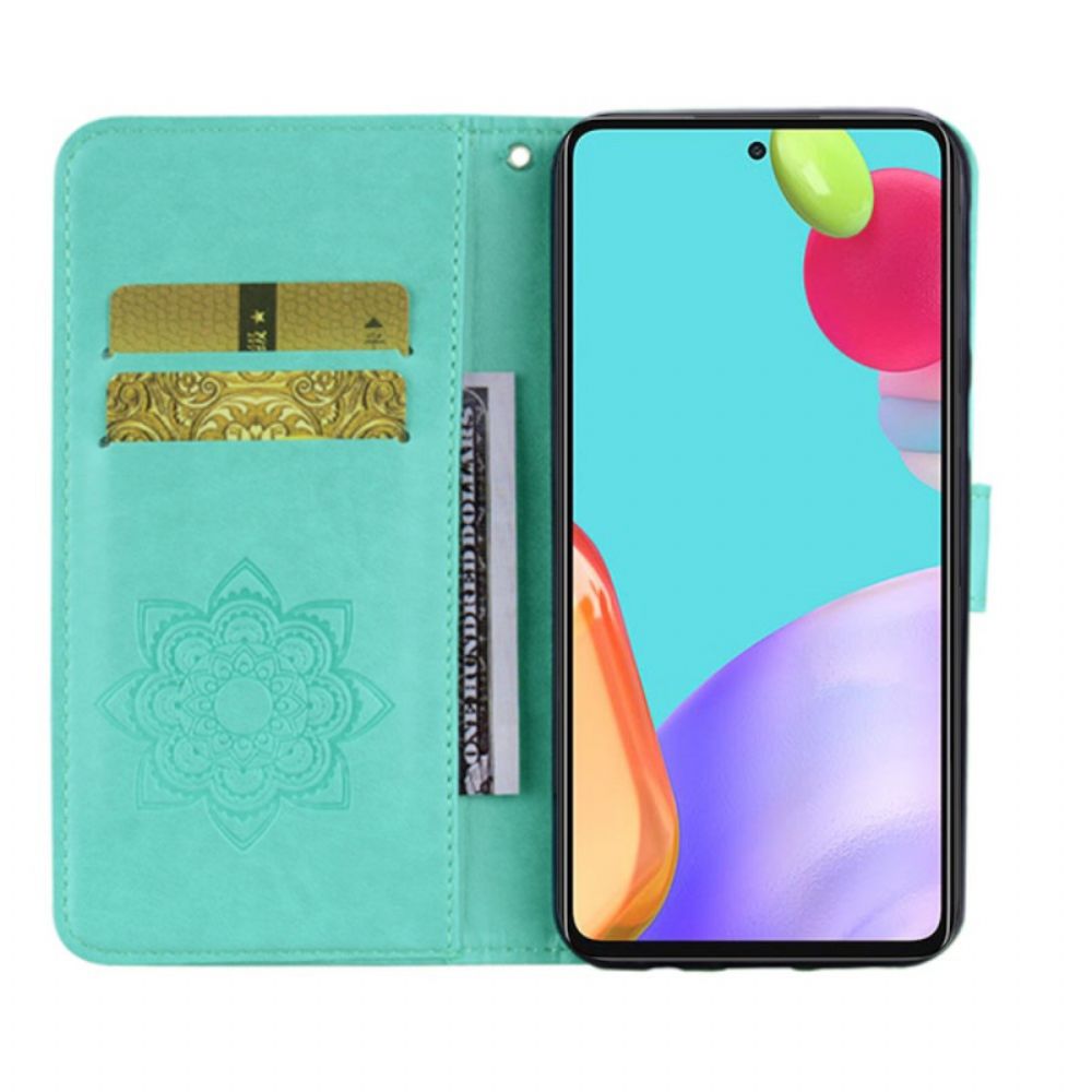 Folio-hoesje voor Samsung Galaxy A33 5G Uil Mandala