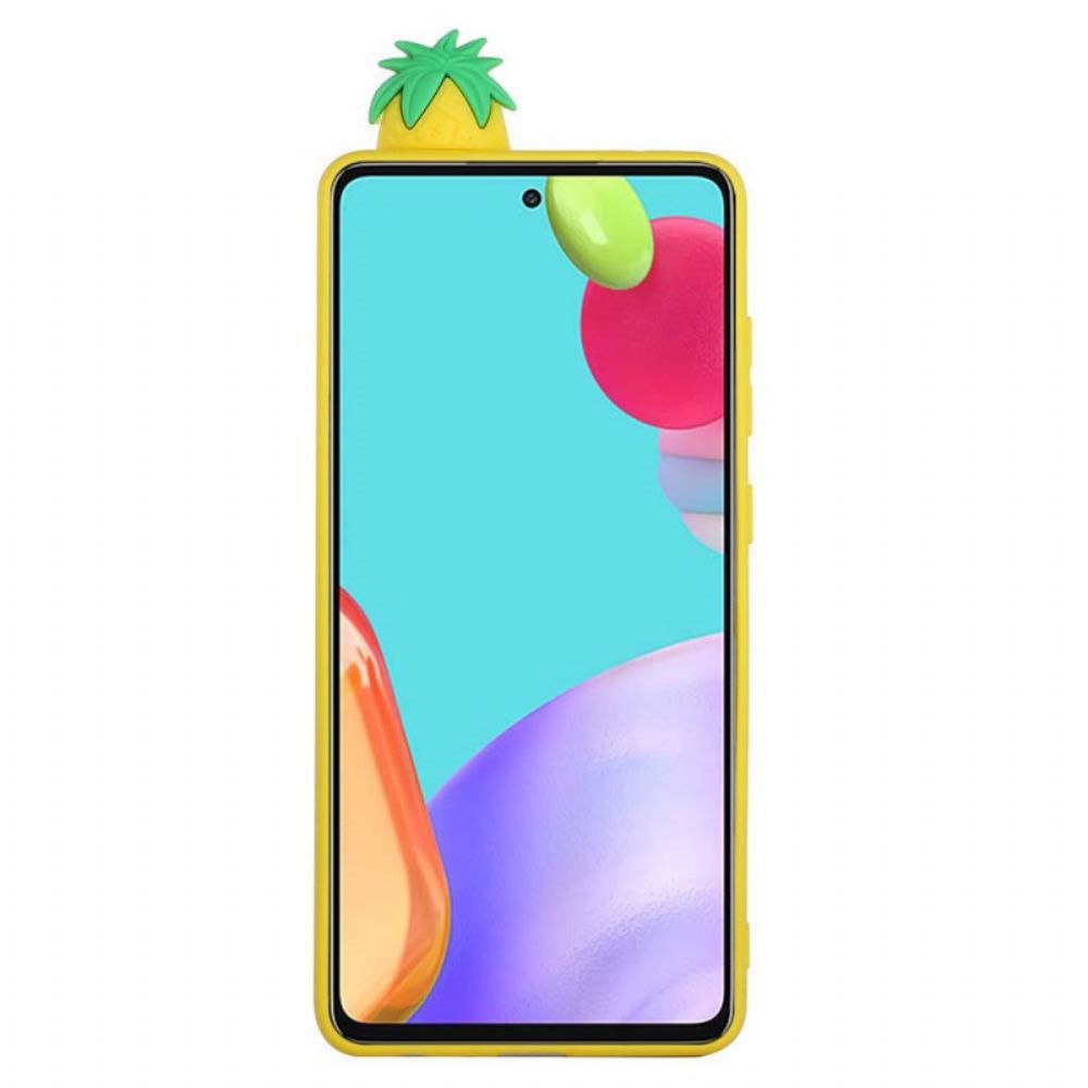 Hoesje voor Samsung Galaxy A33 5G 3d Ananas