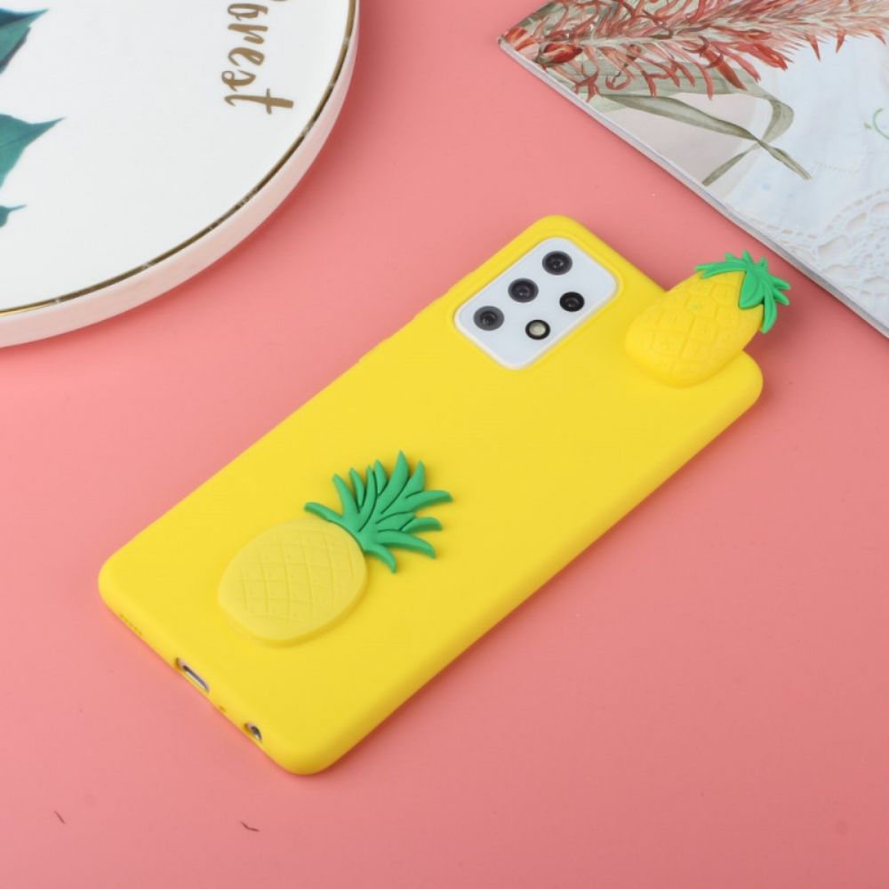 Hoesje voor Samsung Galaxy A33 5G 3d Ananas