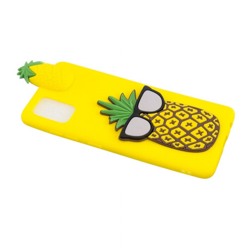 Hoesje voor Samsung Galaxy A33 5G Ananas 3d Bril