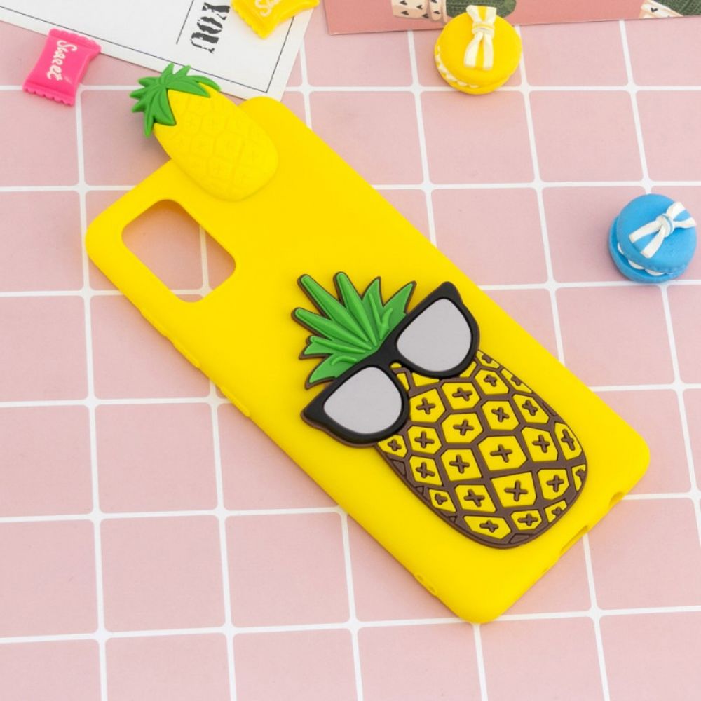 Hoesje voor Samsung Galaxy A33 5G Ananas 3d Bril