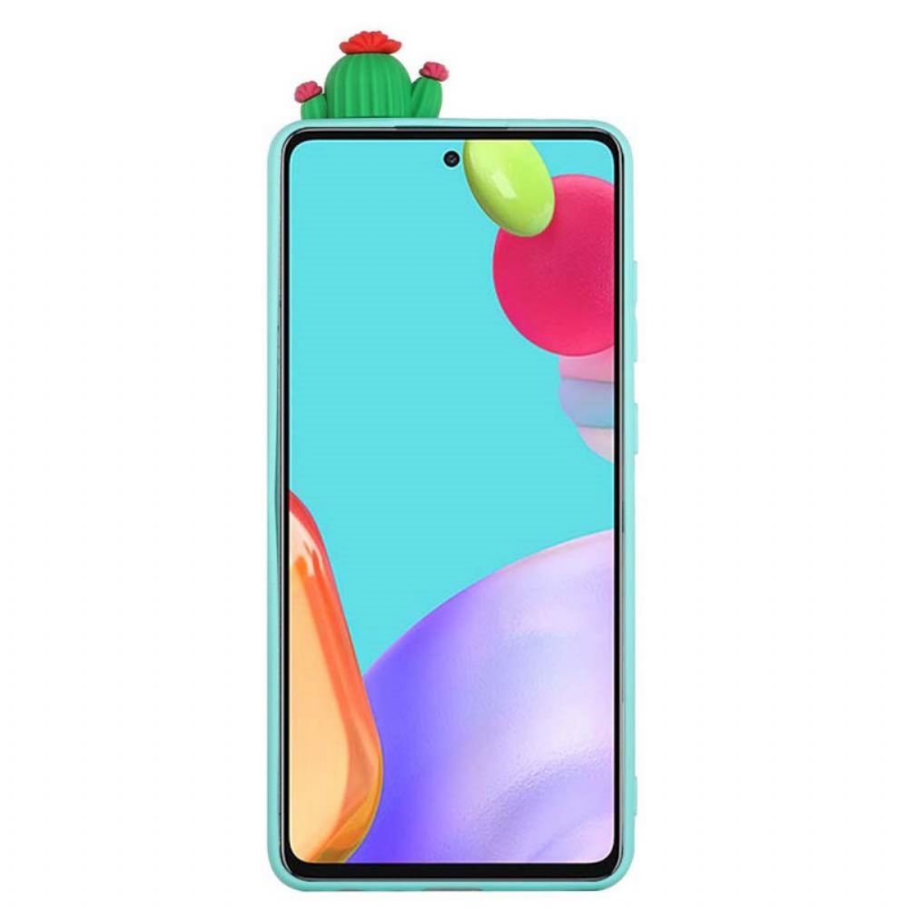 Hoesje voor Samsung Galaxy A33 5G Cactus Waanzin 3d