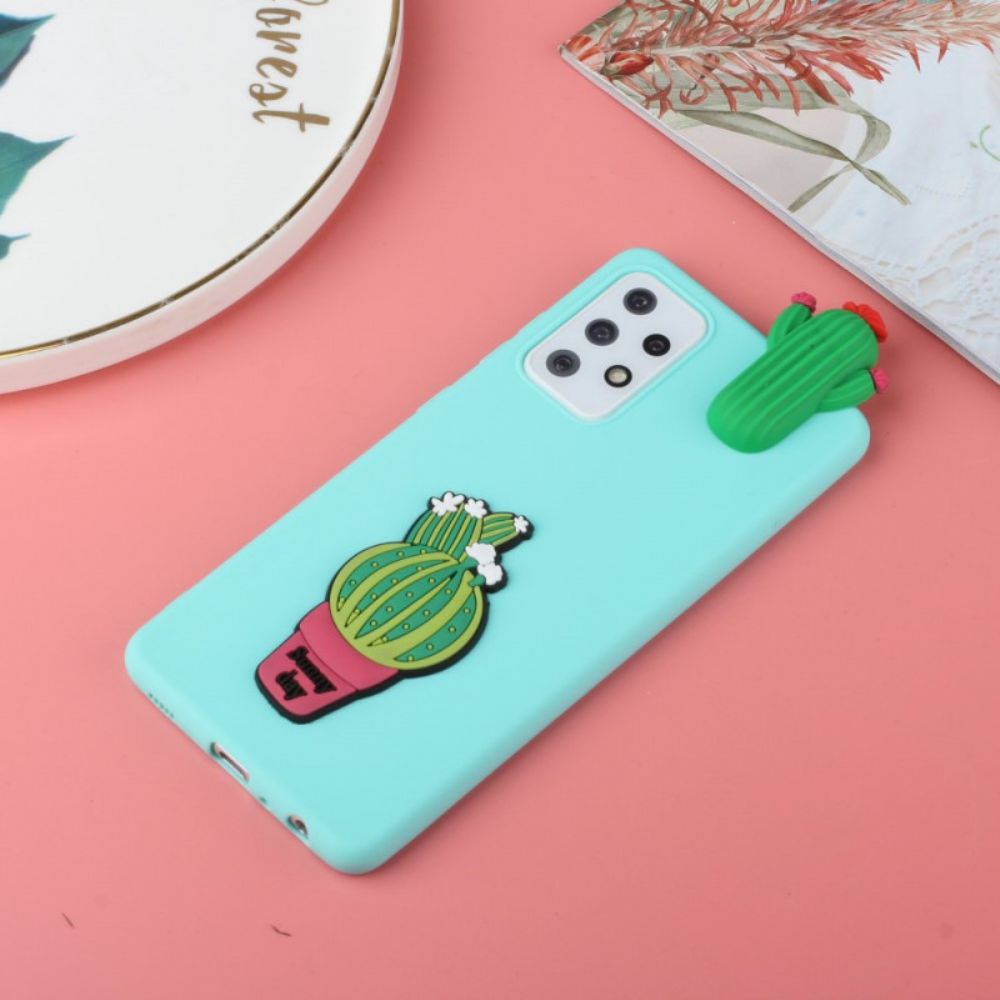 Hoesje voor Samsung Galaxy A33 5G Cactus Waanzin 3d