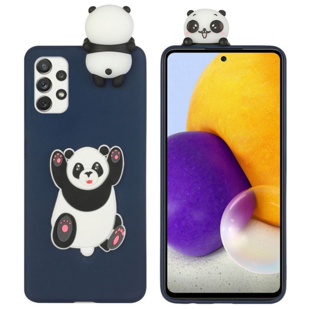 Hoesje voor Samsung Galaxy A33 5G Grote Panda 3d