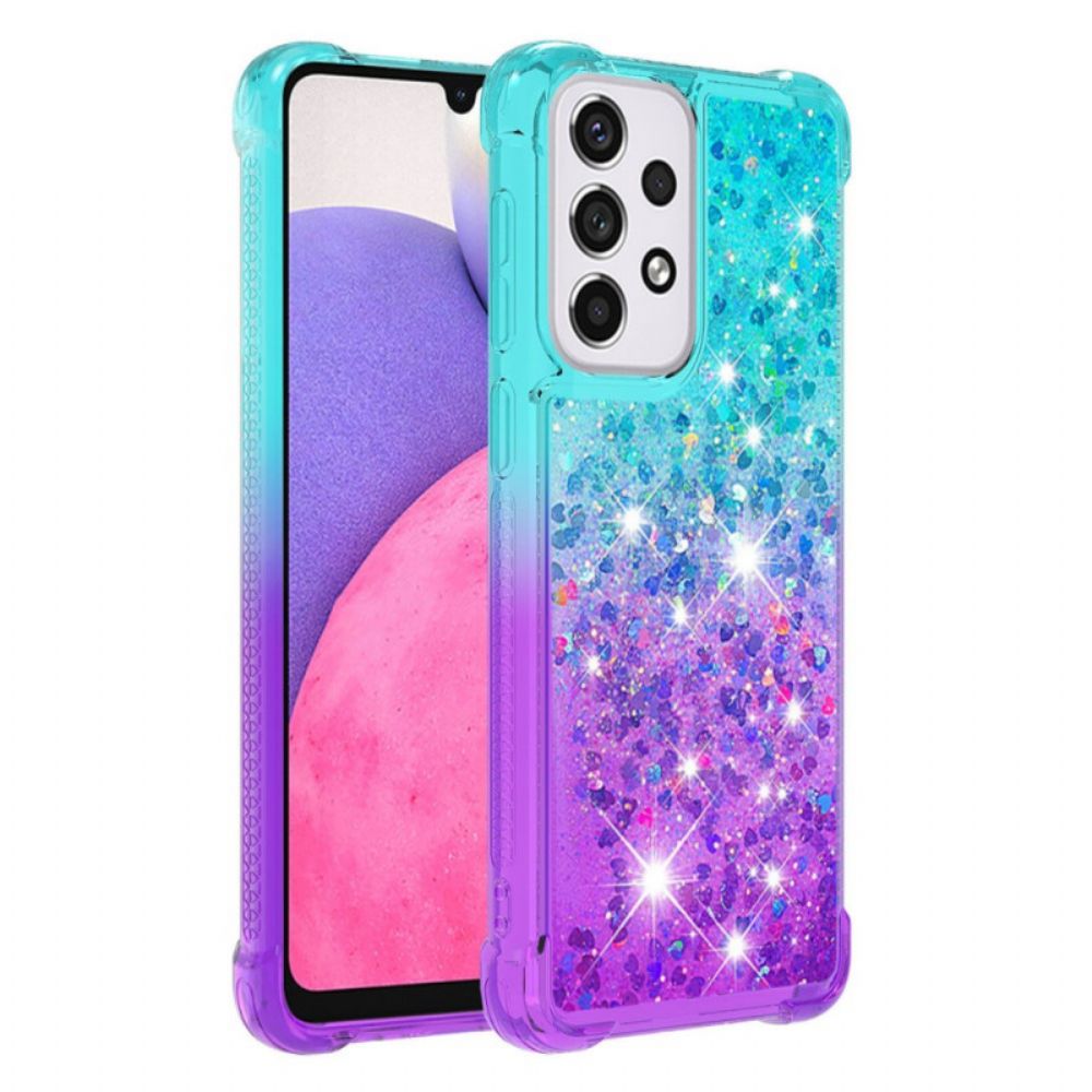 Hoesje voor Samsung Galaxy A33 5G Kleur Pailletten