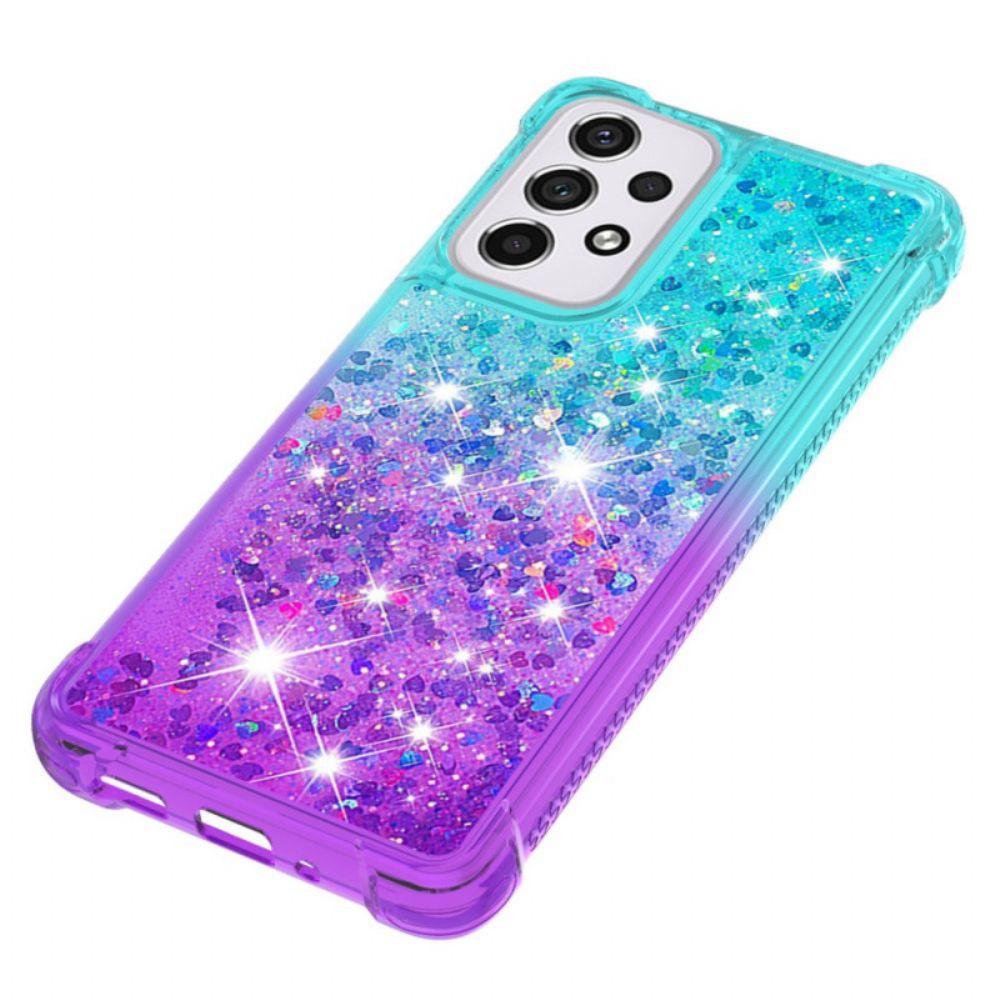 Hoesje voor Samsung Galaxy A33 5G Kleur Pailletten