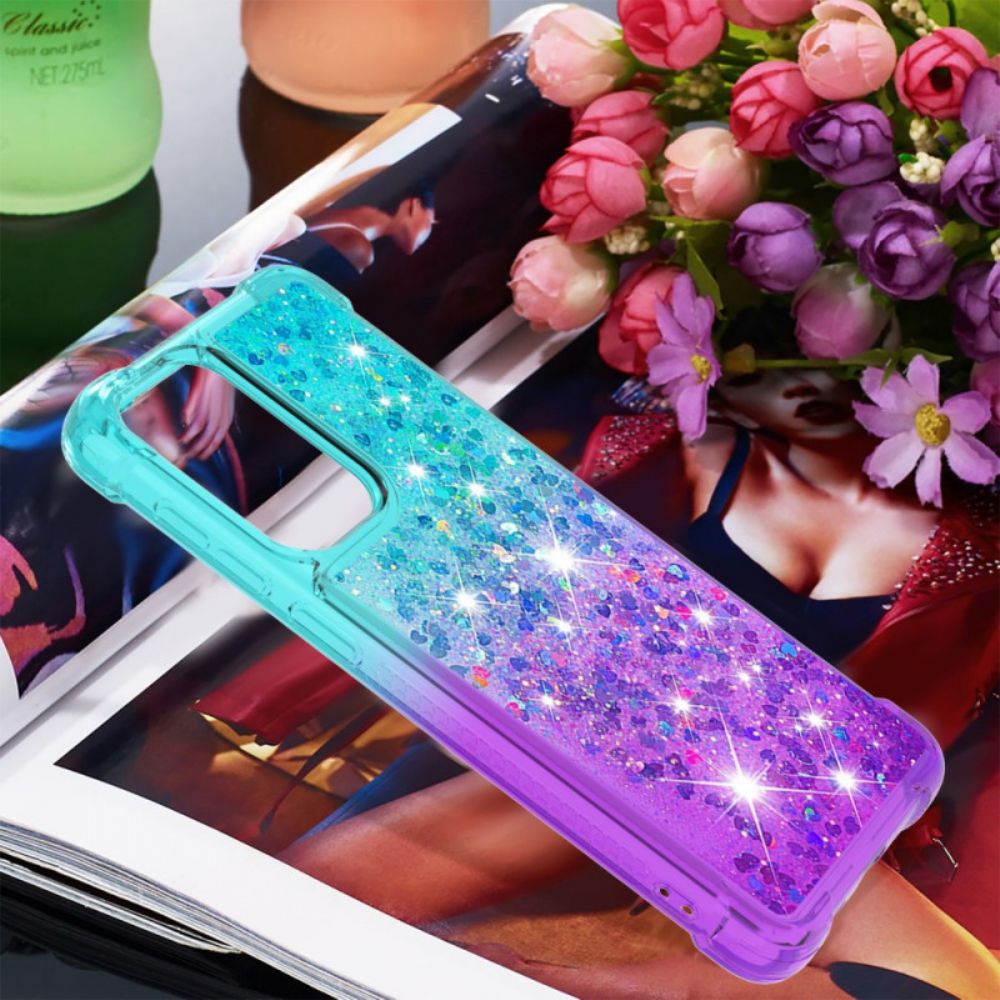 Hoesje voor Samsung Galaxy A33 5G Kleur Pailletten