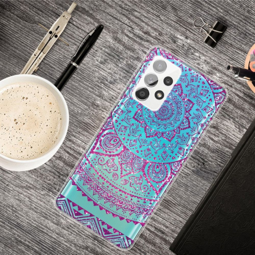 Hoesje voor Samsung Galaxy A33 5G Mandala Met Pailletten