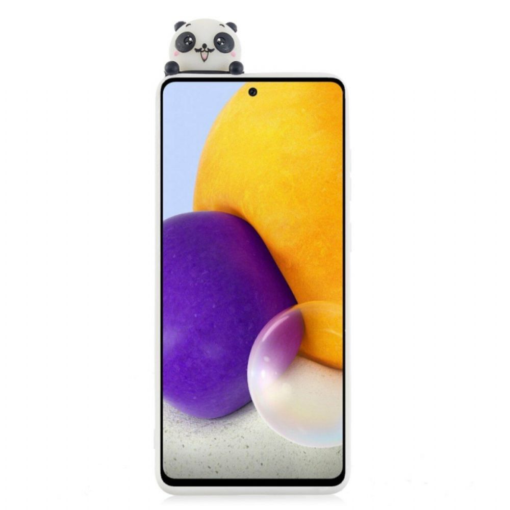 Hoesje voor Samsung Galaxy A33 5G Panda Plezier 3d