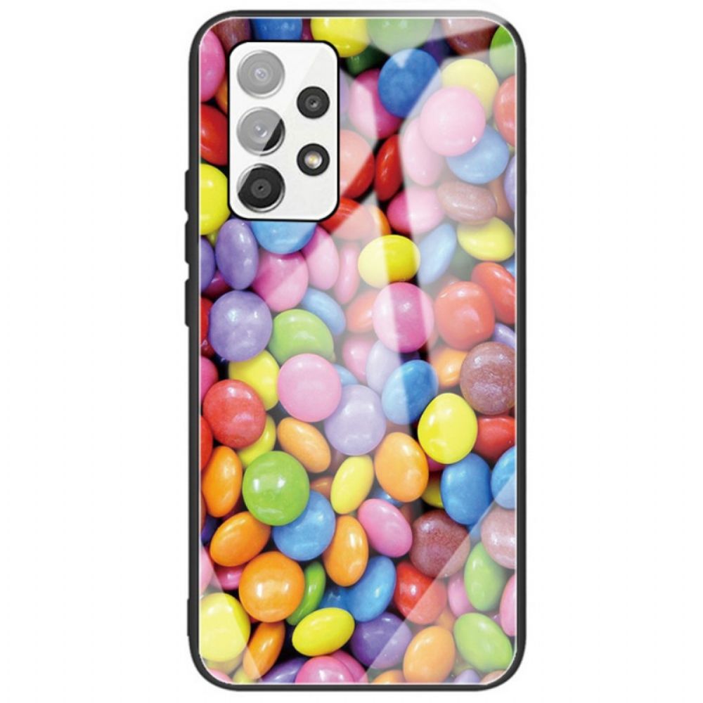 Hoesje voor Samsung Galaxy A33 5G Snoep Van Gehard Glas