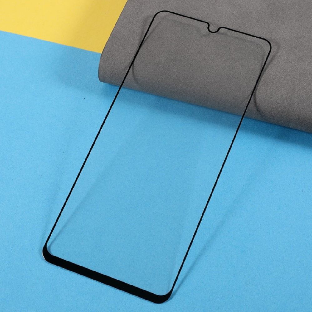 Samsung Galaxy A33 5G Zwarte Rand Gehard Glas Screenprotector