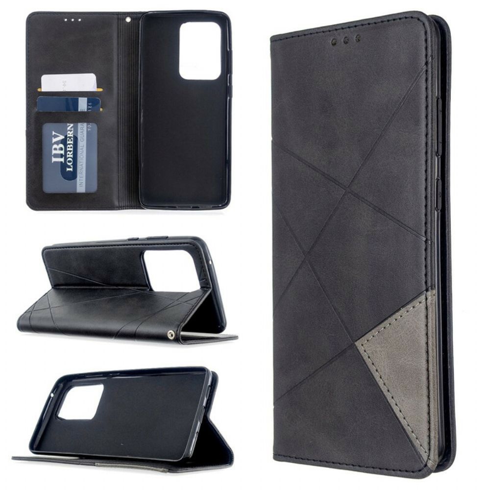 Bescherming Hoesje voor Samsung Galaxy S20 Ultra Folio-hoesje Artiestenstijl