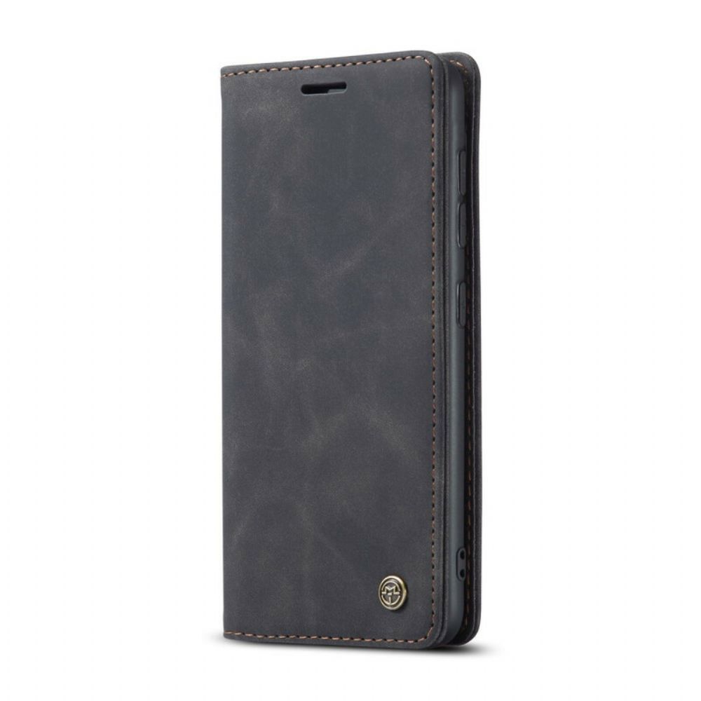 Bescherming Hoesje voor Samsung Galaxy S20 Ultra Folio-hoesje Caseme Kunstleer