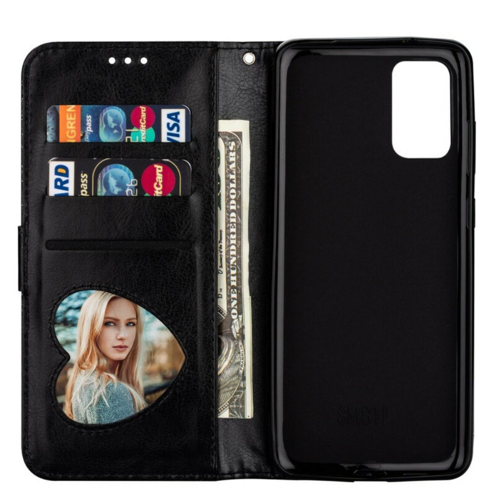 Flip Case voor Samsung Galaxy S20 Ultra Pailletten Portemonnee