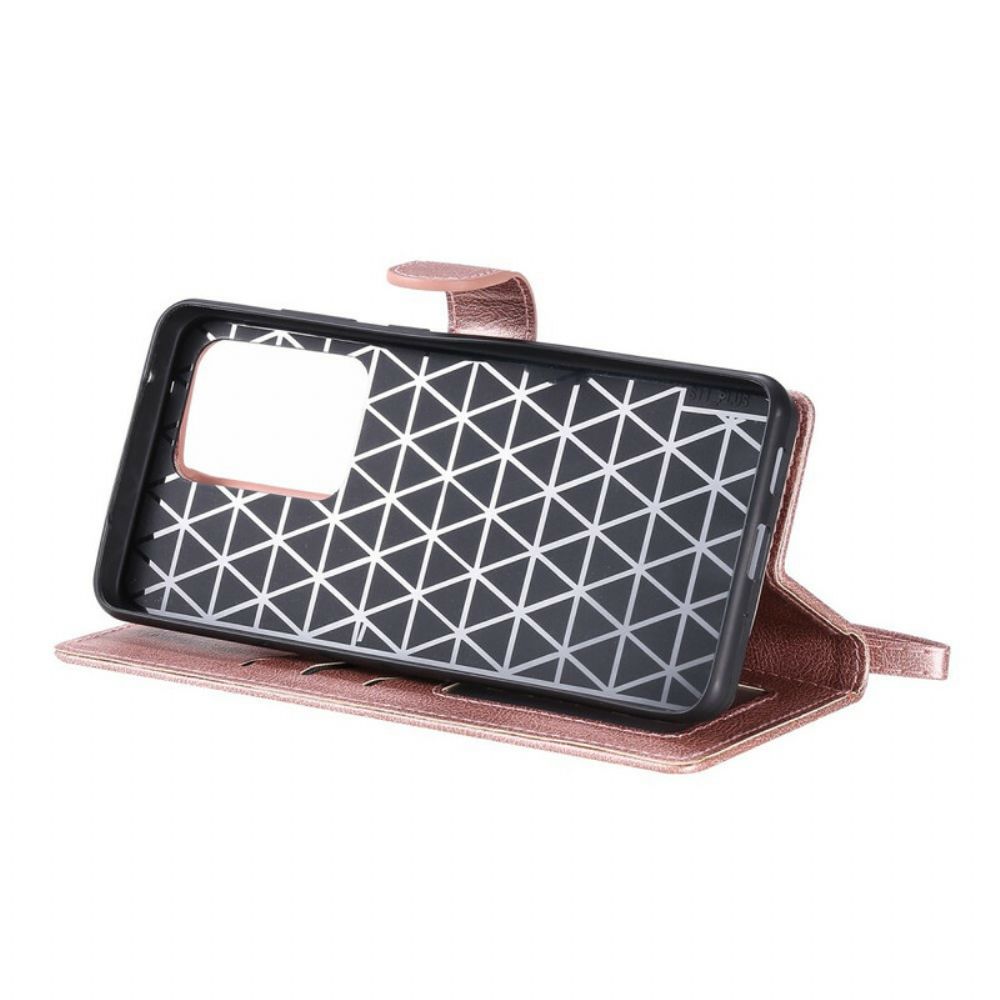 Hoesje Flip Case voor Samsung Galaxy S20 Ultra Afneembaar En Koord