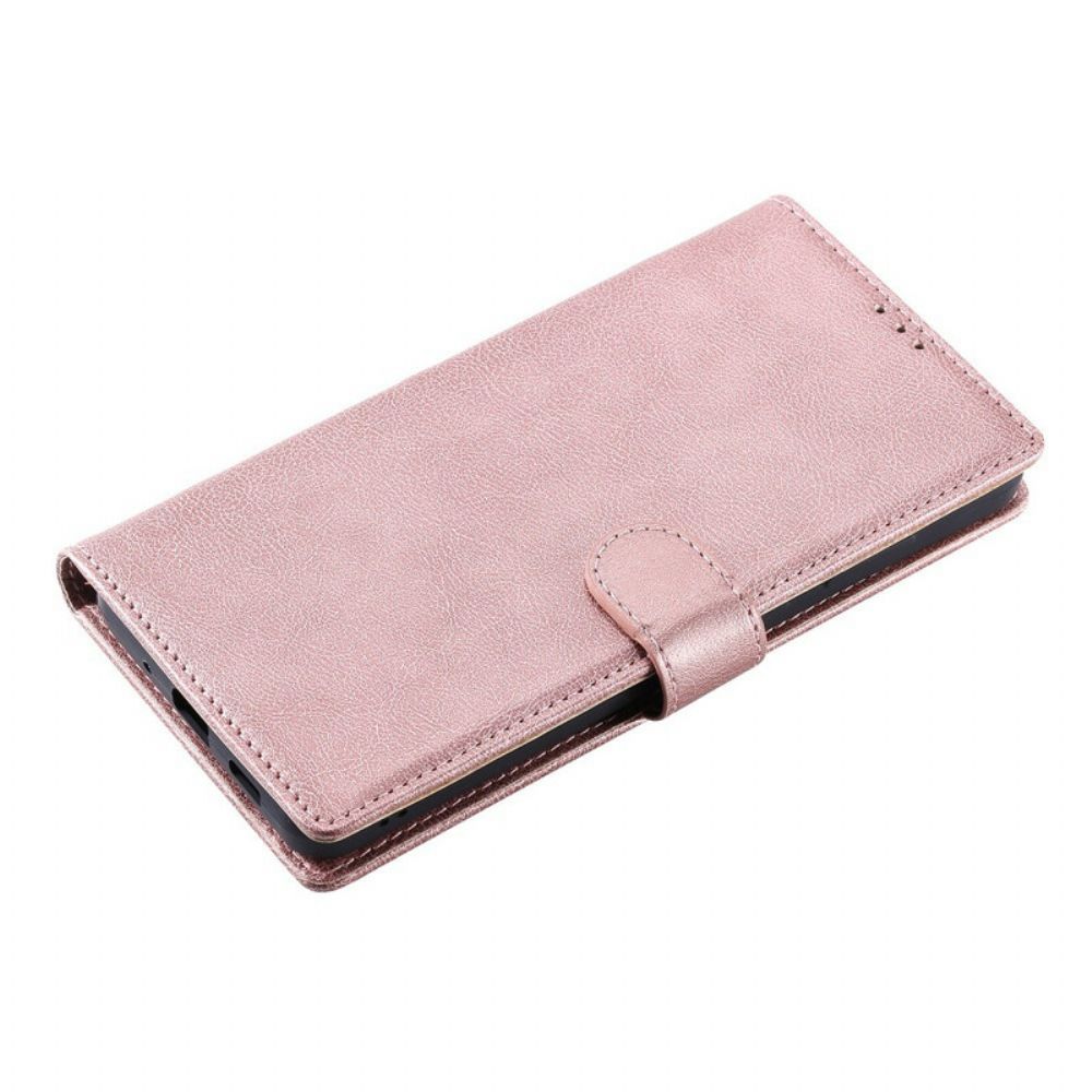 Hoesje Flip Case voor Samsung Galaxy S20 Ultra Afneembaar En Koord