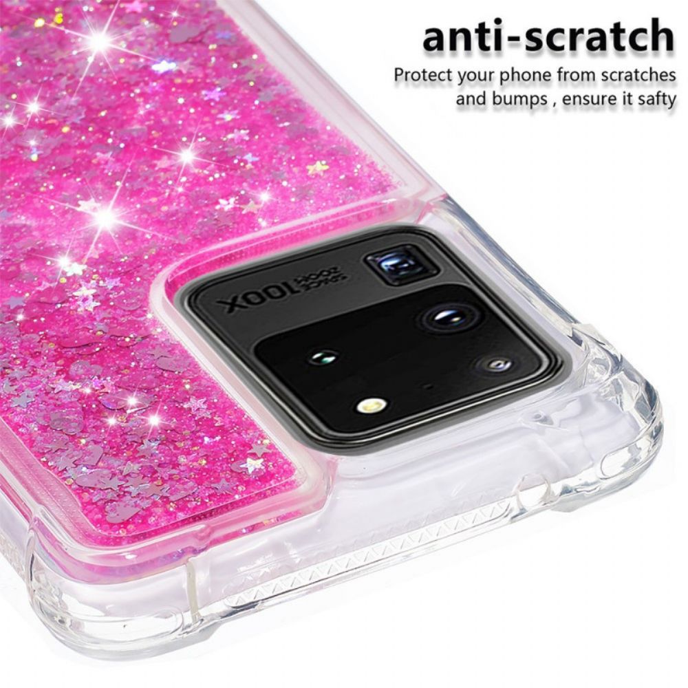 Hoesje voor Samsung Galaxy S20 Ultra Verlangen Glitter