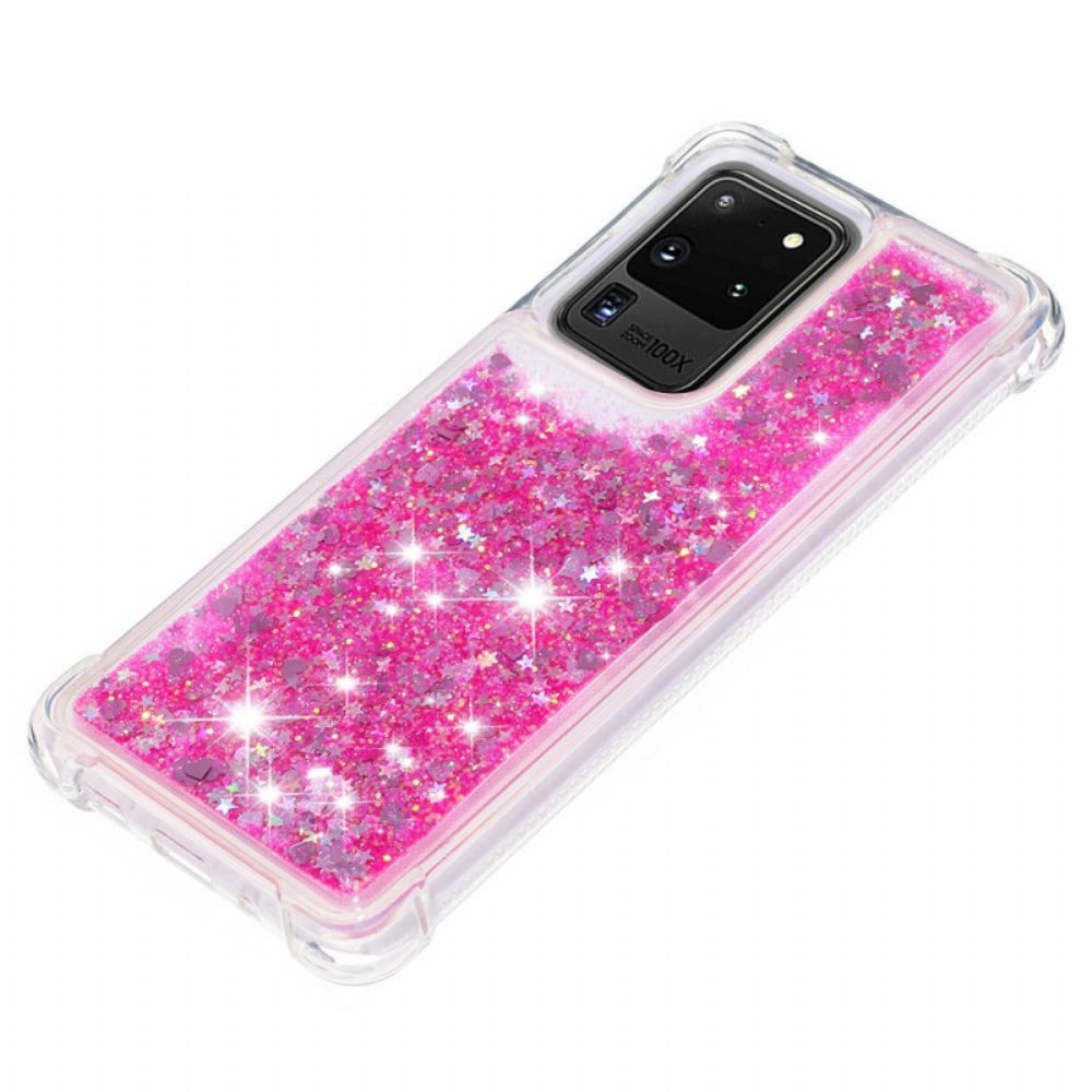 Hoesje voor Samsung Galaxy S20 Ultra Verlangen Glitter