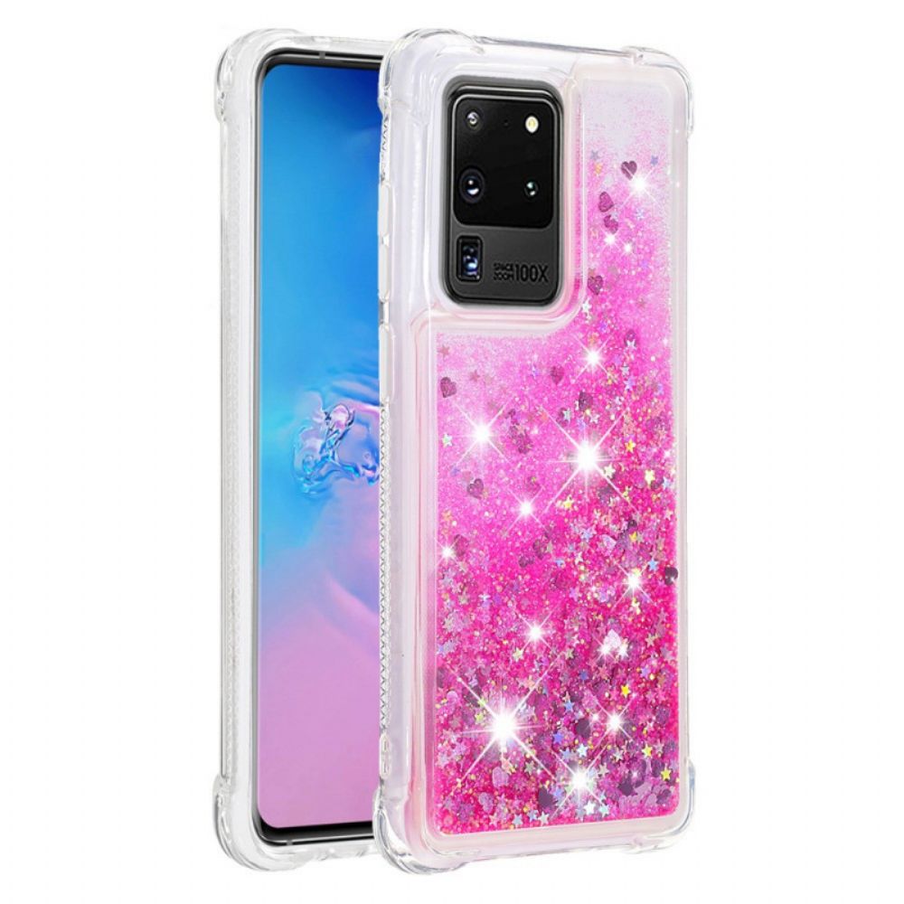 Hoesje voor Samsung Galaxy S20 Ultra Verlangen Glitter