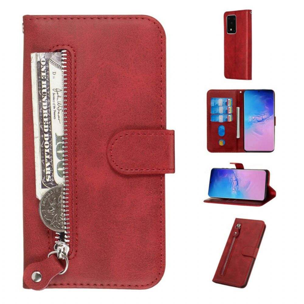 Leren Hoesje voor Samsung Galaxy S20 Ultra Vintage Portemonnee