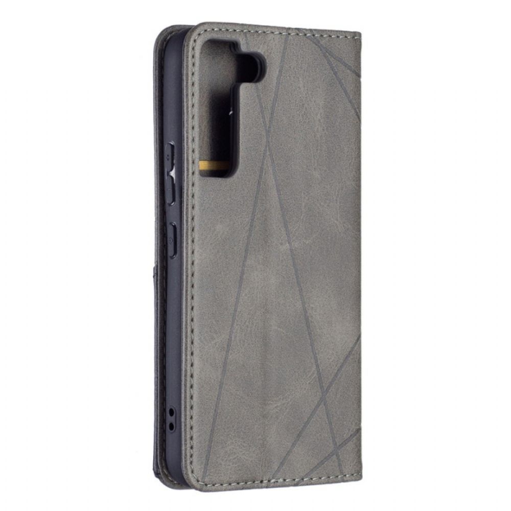 Bescherming Hoesje voor Samsung Galaxy S22 5G Folio-hoesje Artiestenstijl