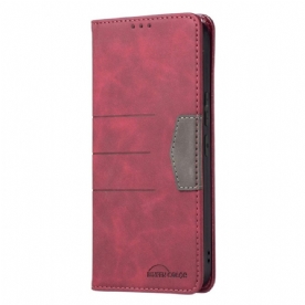 Bescherming Hoesje voor Samsung Galaxy S22 5G Folio-hoesje Binfen-kleur