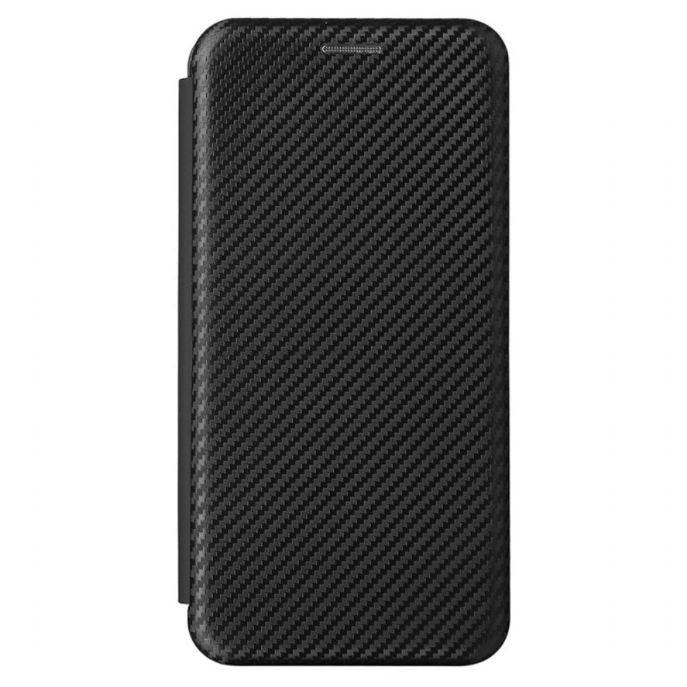 Bescherming Hoesje voor Samsung Galaxy S22 5G Folio-hoesje Koolstofvezel