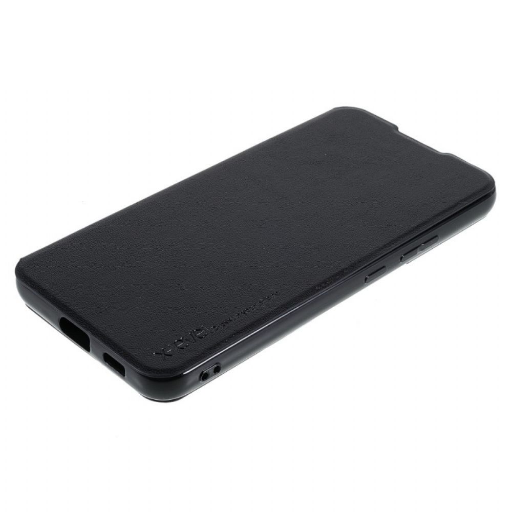 Bescherming Hoesje voor Samsung Galaxy S22 5G Folio-hoesje X-level Fib Ii-serie