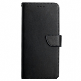 Flip Case voor Samsung Galaxy S22 5G Echt Nappaleer