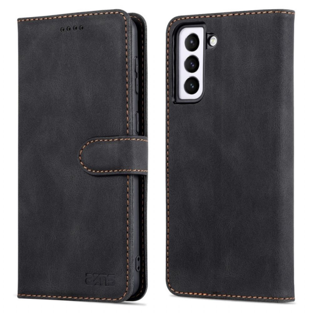 Folio-hoesje voor Samsung Galaxy S22 5G Azns-naden